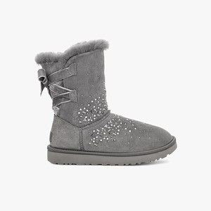 Ugg Classic Galaxy Bling Short Women Boots Grey (8273RVTMK)